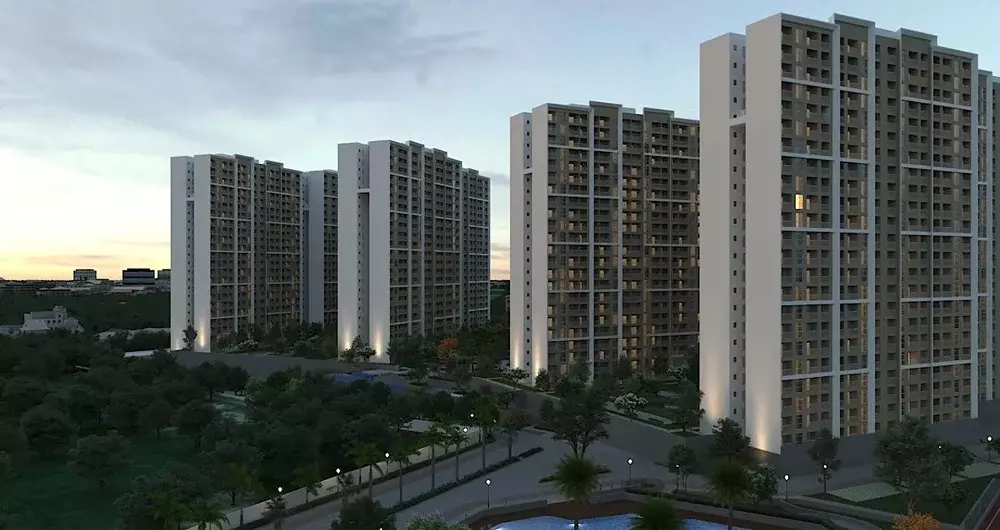 Spacious 2 bhk apartment - Sobha Dream Gardens